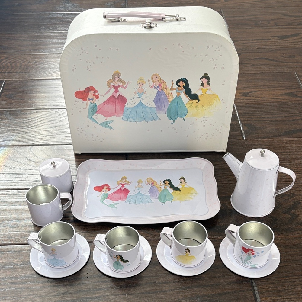 Pottery Barn Kids Disney Princess Tea Party Set